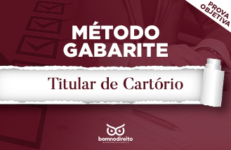 Método Gabarite - Titular Cartório